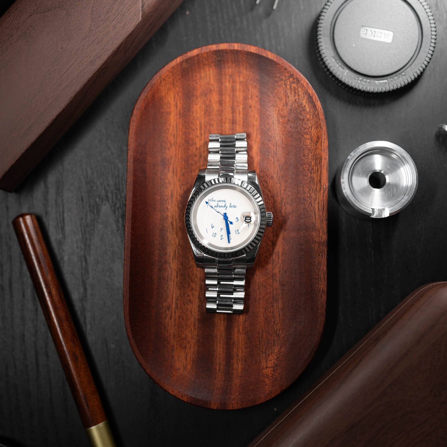 Datejust Mod - Already Late White Blue (PRE-ORDER) - urmods