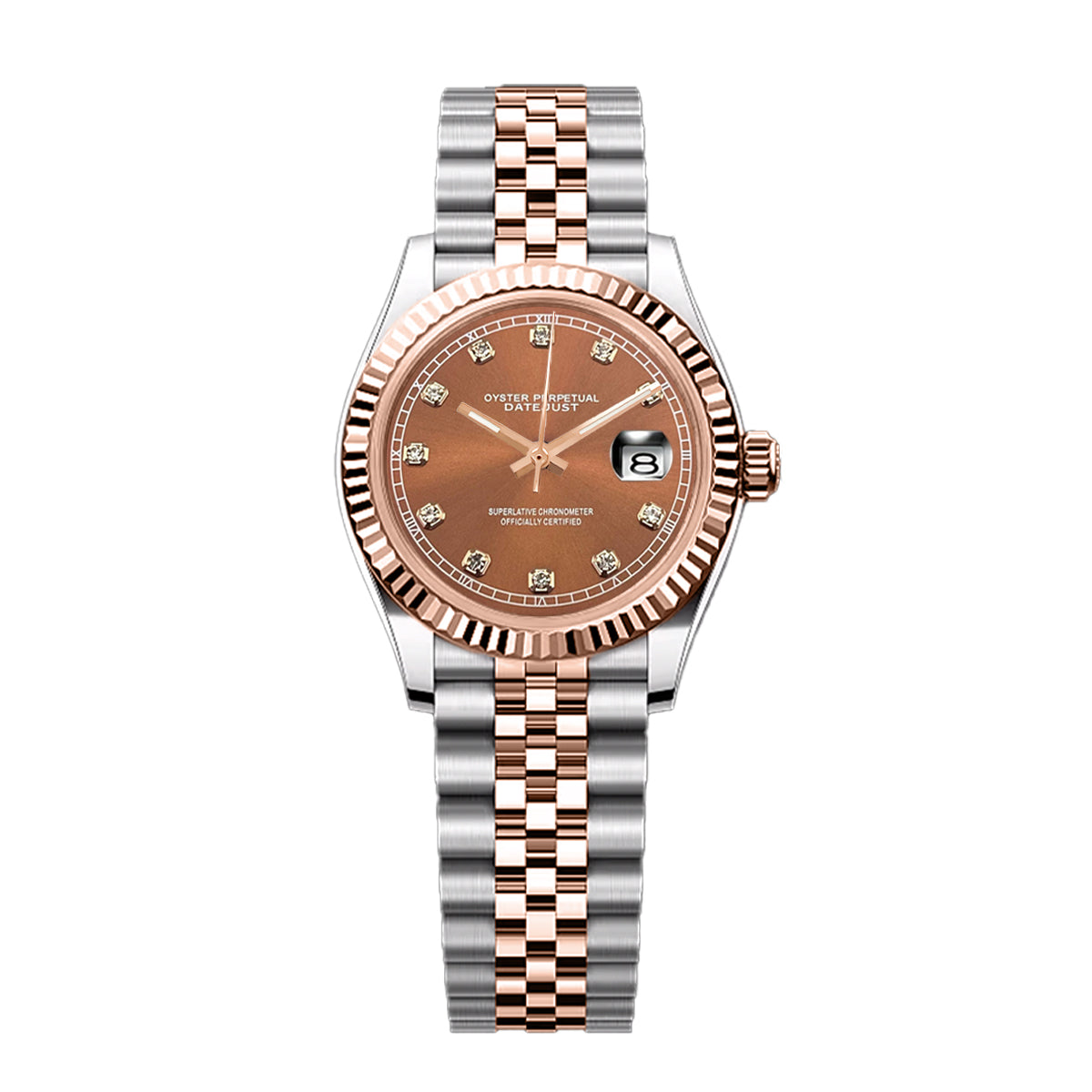 Date Lady - Bronze Diamond Rosegold