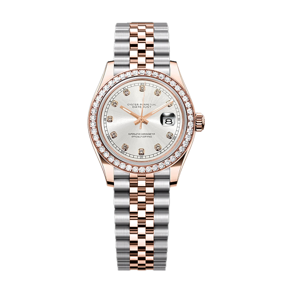 Date Lady - White Rosegold Diamond