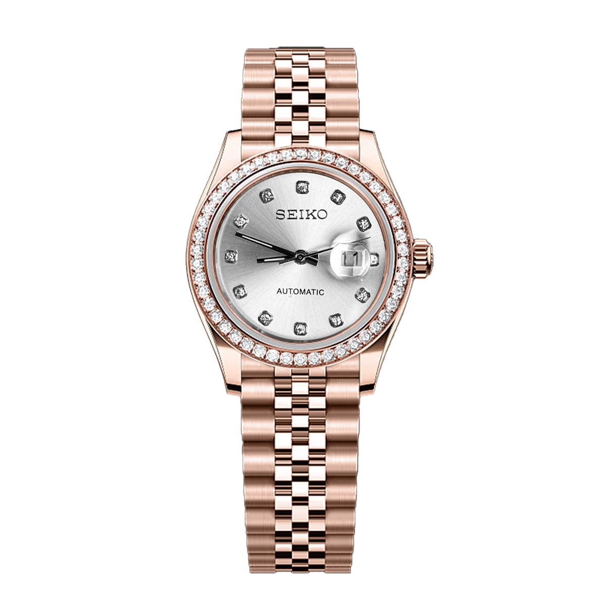 Date Lady - White Diamond Rosegold