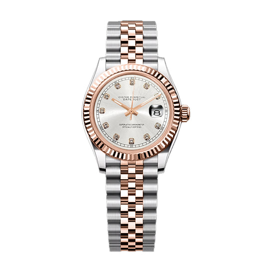 Date Lady - White Diamond Rosegold