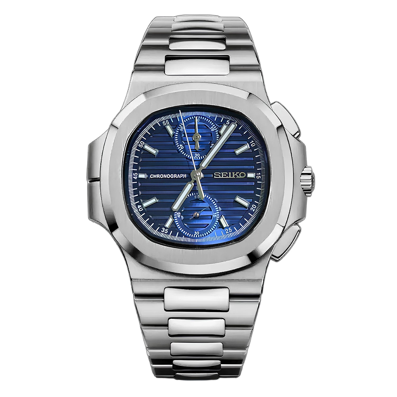 Nautilus - Blue Chrono